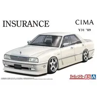 1/24 INSURANCE Y31 CIMA '89(NISSAN) Model Kit