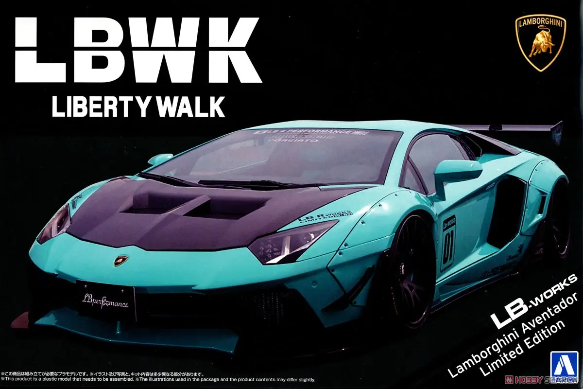LB-WORKS Lamborghini Aventador Limited Edition Ver.2 Model Kit