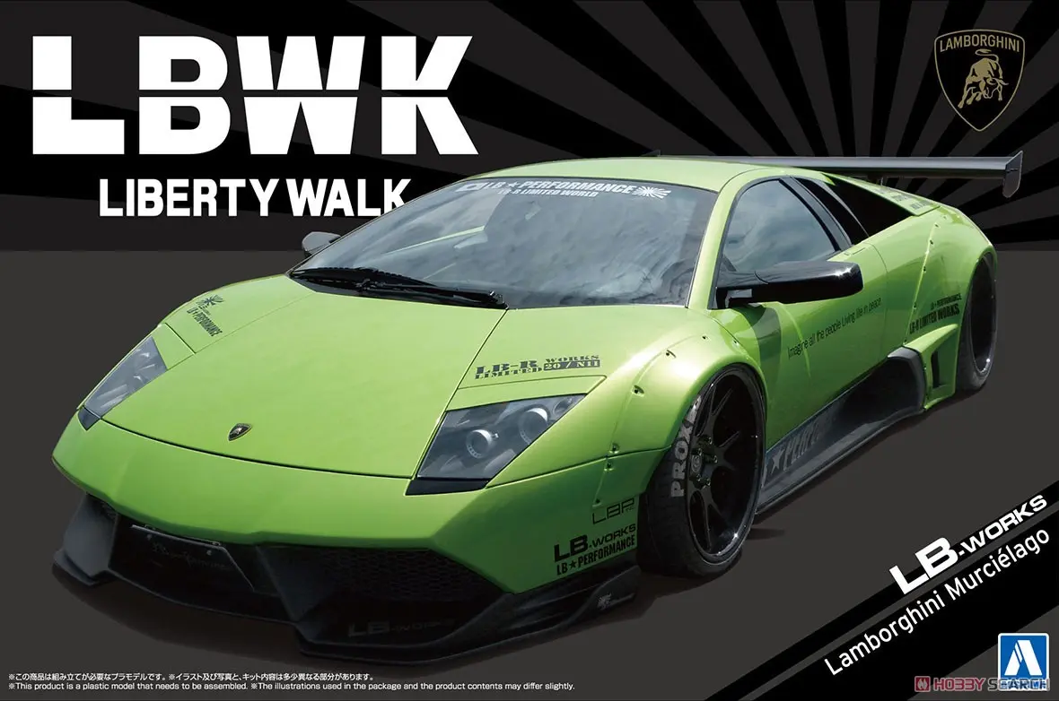 LB★WORKS Lamborghini Murcielago LIMITED 20 Ver.2 Model Kit