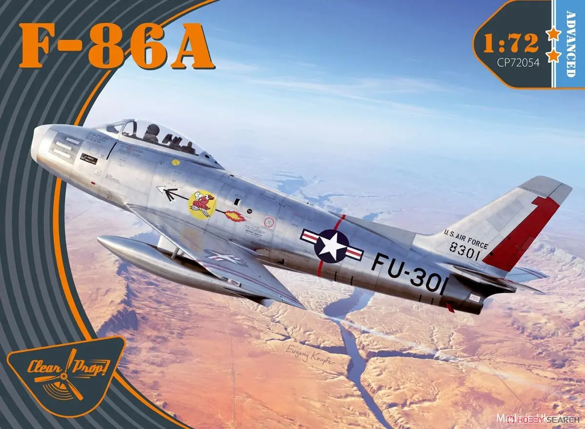 1/72 Scale Model Kit - Fighter aircraft model kits / North American F-86 Sabre