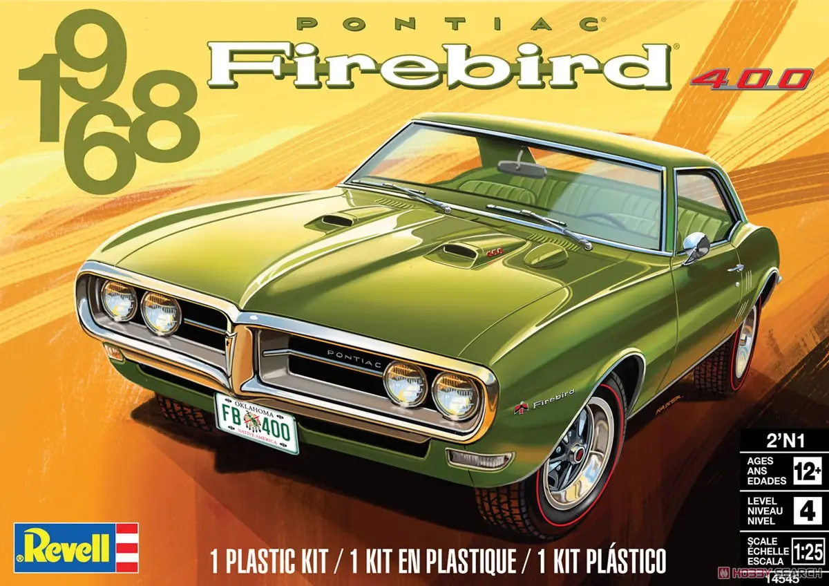 1/25 Scale Model Kit - Pontiac