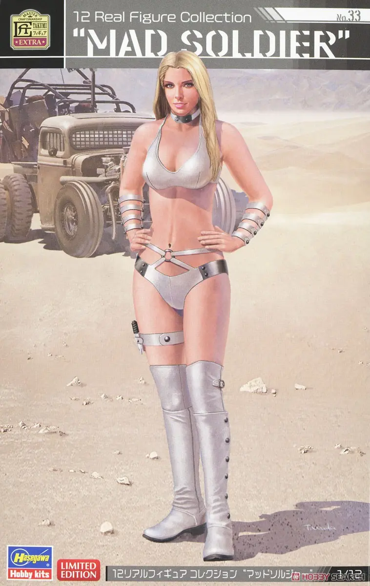 1/12 Scale Model Kit - Real Figure Collection