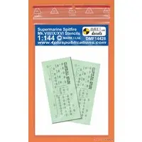 1/144 Scale Model Kit - Fighter aircraft model kits / Supermarine Spitfire