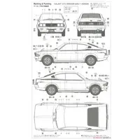 1/24 Scale Model Kit - Mitsubishi