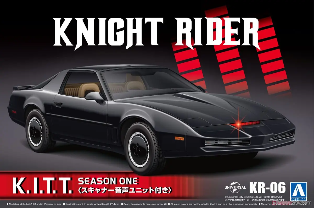 1/24 KNIGHT RIDER KNIGHT 2000 K.I.T.T. SEASONⅠSCANNER & SOUND UNIT Model Kit