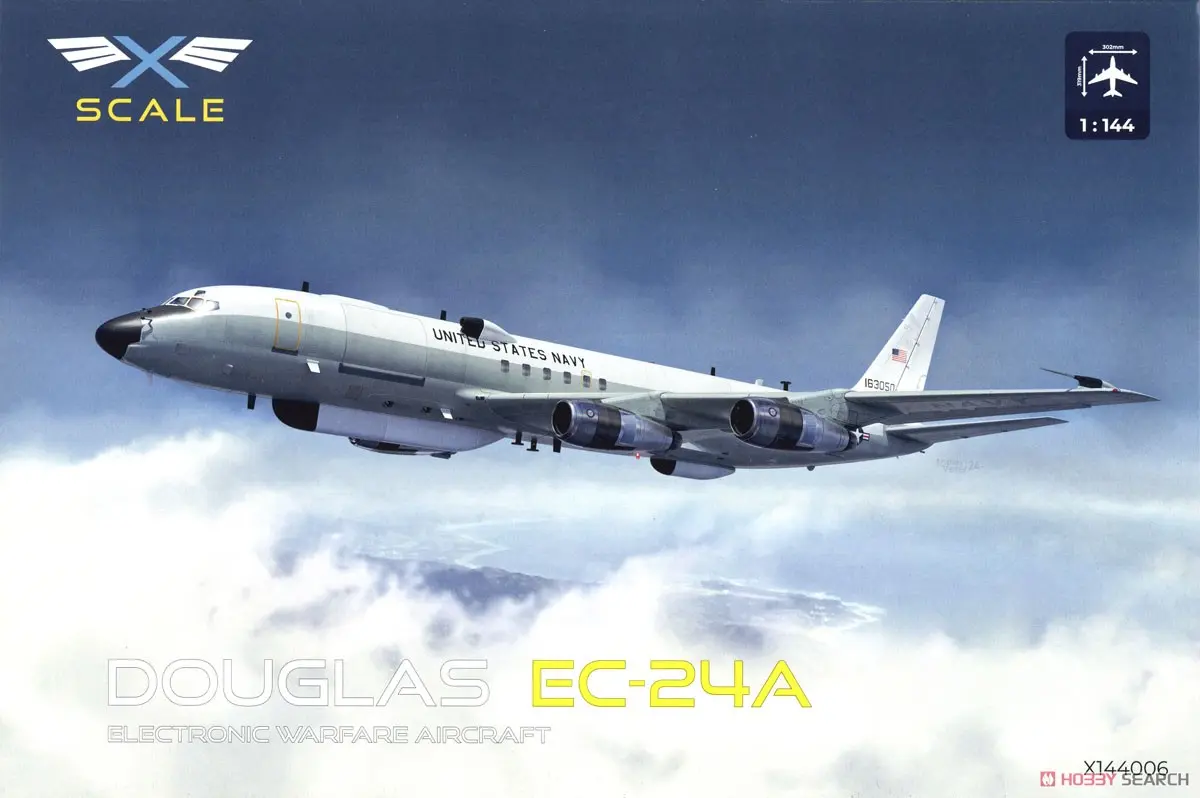 1/144 Scale Model Kit - Airliner / Douglas DC-8