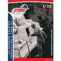 1/35 Scale Model Kit - Tank / Infantry