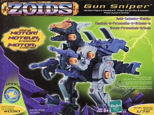 1/72 Scale Model Kit - ZOIDS / Gun Sniper