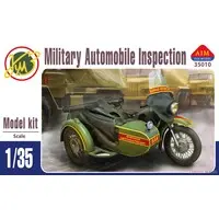1/35 Scale Model Kit - Motorcycle