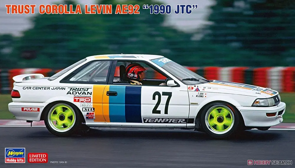1/24 Scale Model Kit - Vehicle / Toyota Corolla Levin AE92