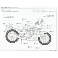 1/12 Kawasaki ZX900A GPZ900R Ninja '85 Model Kit