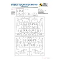 1/144 Scale Model Kit - Fighter aircraft model kits / Bristol Beaufighter