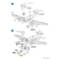 1/144 Scale Model Kit - Fighter aircraft model kits / Bristol Beaufighter