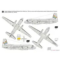 1/144 Scale Model Kit - Airliner / Hawker Siddeley HS 748