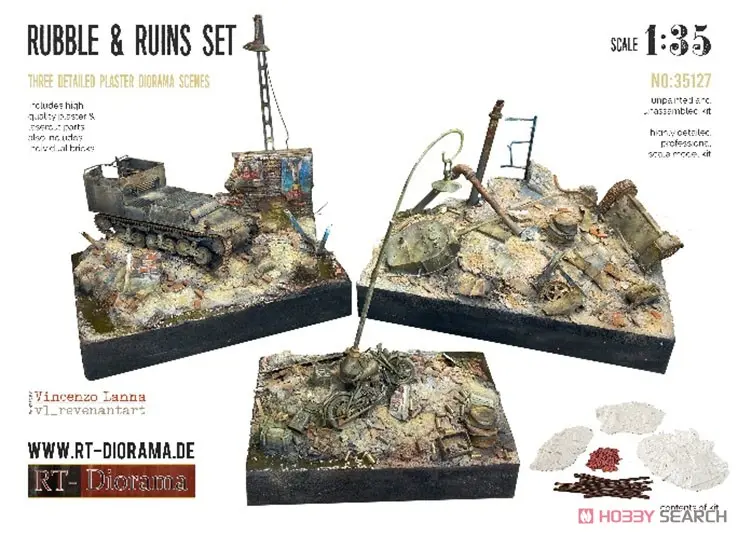 1/35 Scale Model Kit - Diorama Base