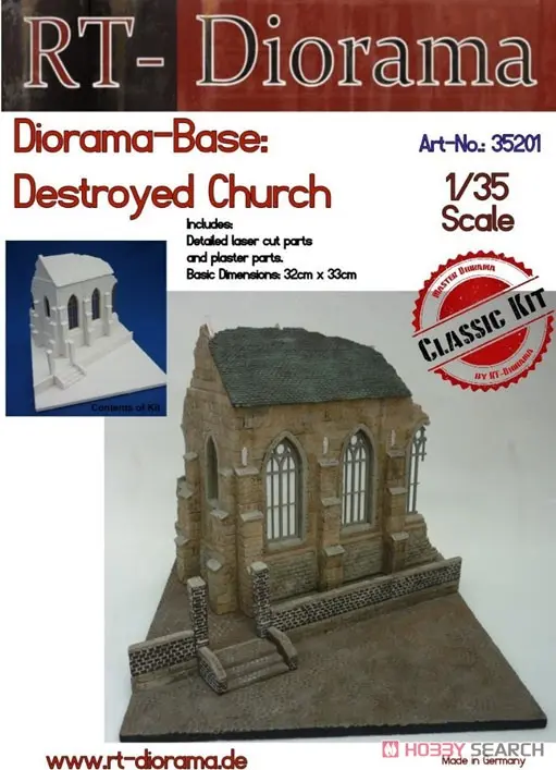 1/35 Scale Model Kit - Diorama Base