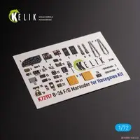 1/72 Scale Model Kit - Detail-Up Parts / Martin B-26 Marauder