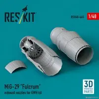 1/48 Scale Model Kit - Detail-Up Parts / Mikoyan MiG-29