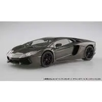 '11 Lamborghini Aventador Green Model Kit
