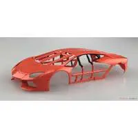 '11 Lamborghini Aventador Green Model Kit