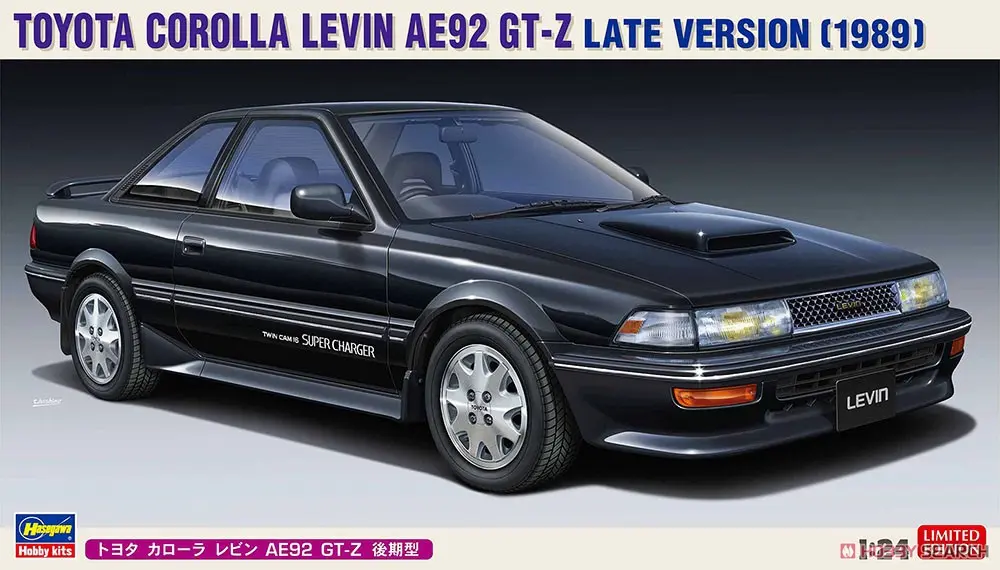 1/24 Scale Model Kit - Vehicle / Toyota Corolla Levin AE92