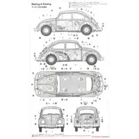 1/24 Scale Model Kit - Volkswagen / Volkswagen Beetle
