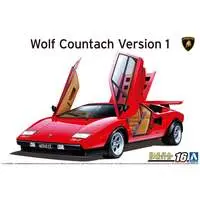 1/24 Scale Model Kit - Lamborghini / Countach