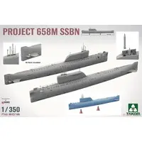 1/350 Scale Model Kit - Nuclear submarine