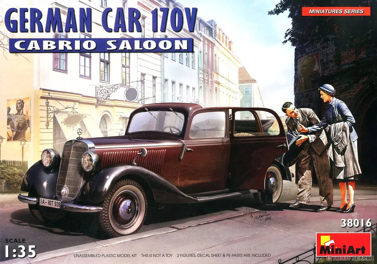 1/35 Scale Model Kit - Mercedes-Benz