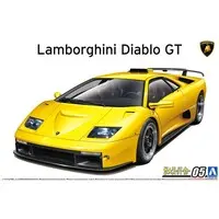 1/24 Scale Model Kit - Lamborghini / Countach