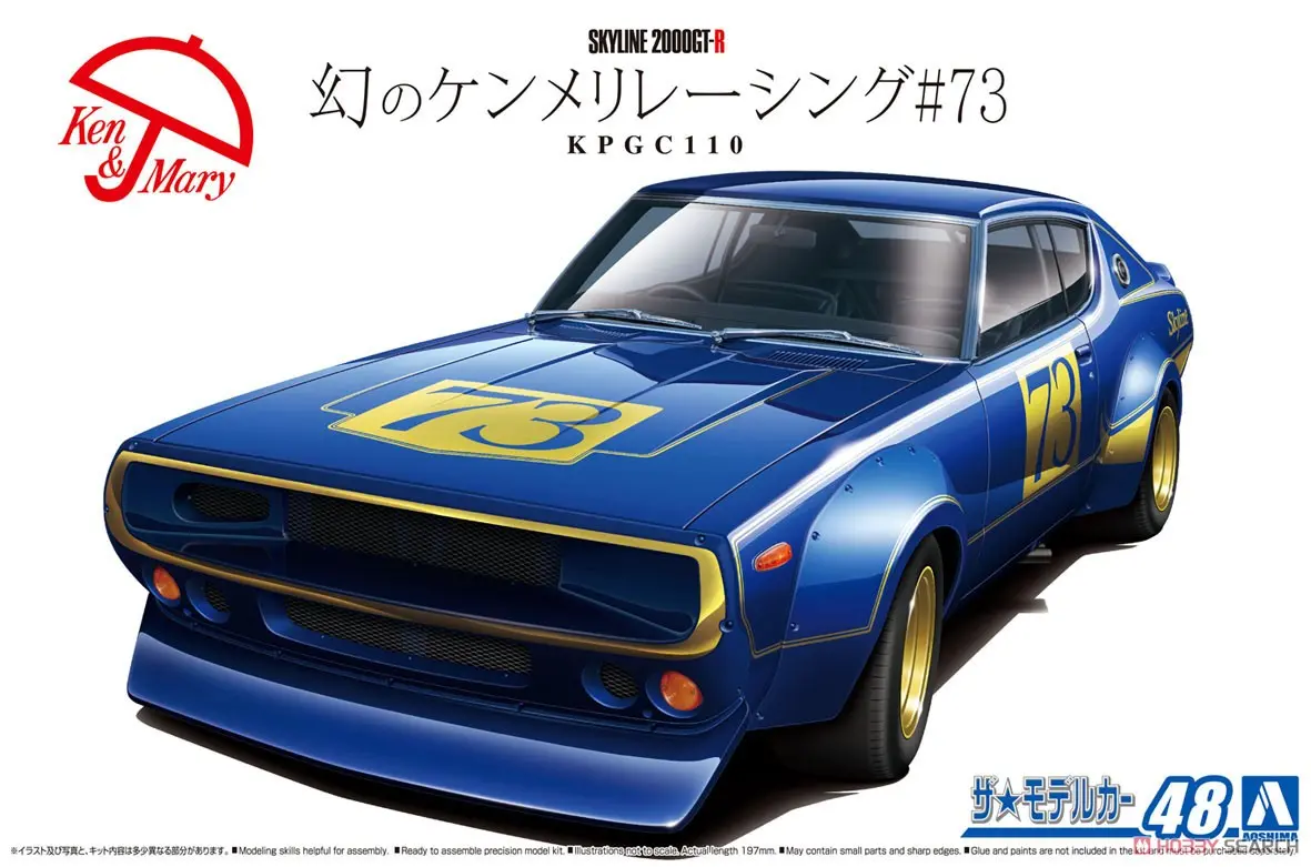 1/24 Scale Model Kit - The Model Car - NISSAN / SKYLINE