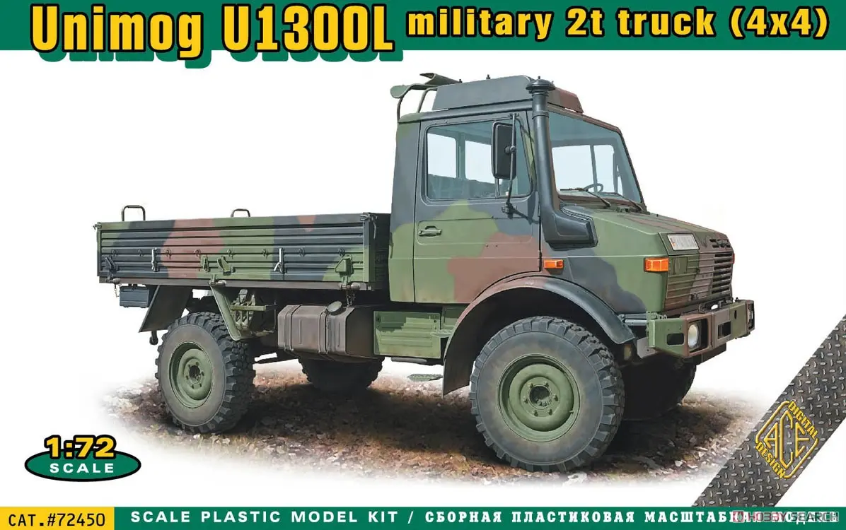 1/72 Scale Model Kit - Vehicle / Unimog
