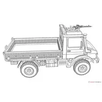 1/72 Scale Model Kit - Vehicle / Unimog
