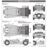 1/24 SCALE LOTUS SUPER 7 SERIES II Model Kit