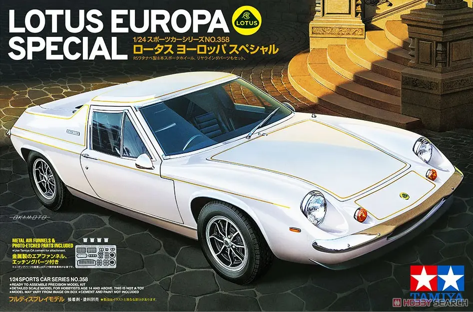 1/24 SCALE LOTUS EUROPA SPECIAL Model Kit
