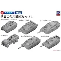 1/700 Scale Model Kit - SKY WAVE / Leopard 2 & M142 HIMARS & Leclerc