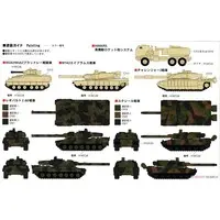 1/700 Scale Model Kit - SKY WAVE / Leopard 2 & M142 HIMARS & Leclerc