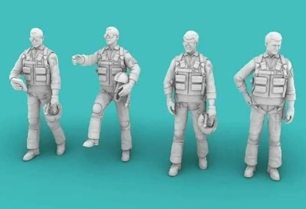 1/144 Scale Model Kit - Detail-Up Parts