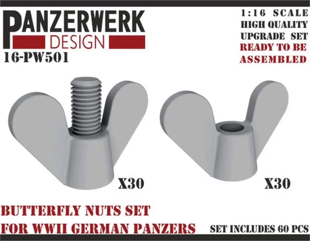 1/16 Scale Model Kit - Detail-Up Parts