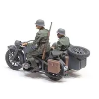 1/35 SCALE GERMAN KS600 MOTORCYCLE & SIDECAR Model Kit