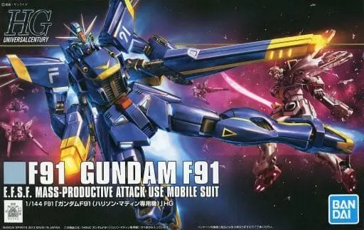 HGUC - MOBILE SUIT CROSS BONE GUNDAM / F91 Gundam F91