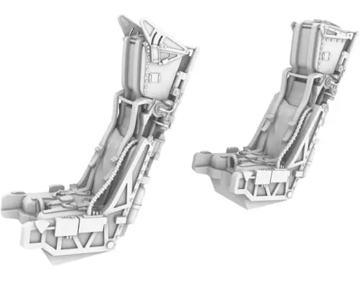 1/72 Scale Model Kit - Grade Up Parts / Ejection seat
