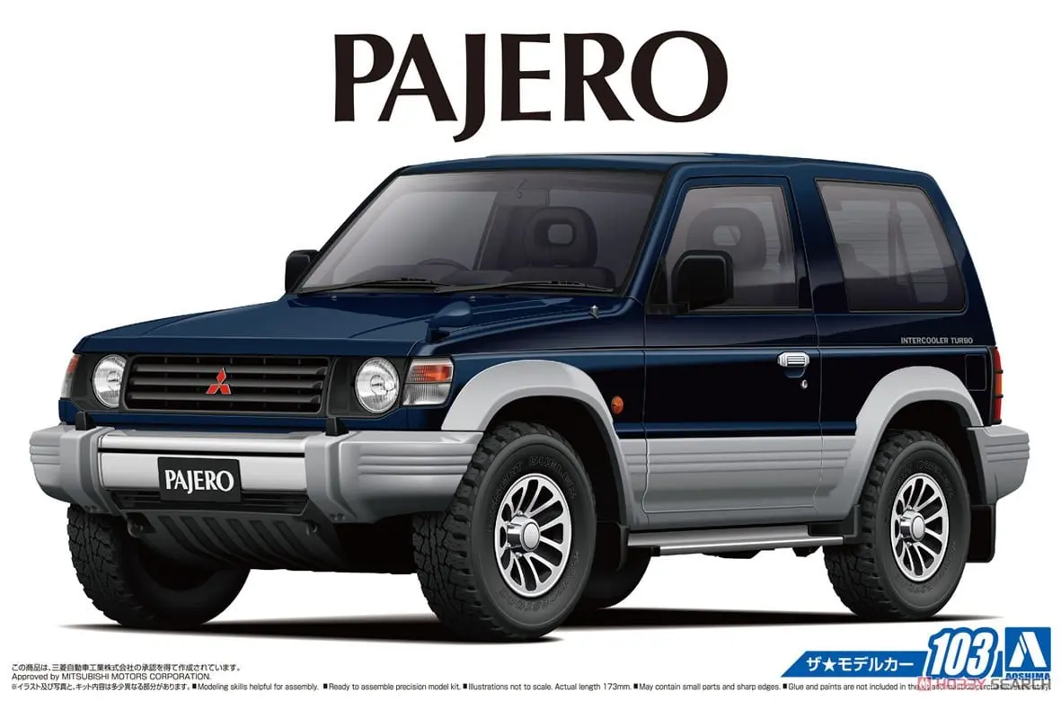 1/24 Scale Model Kit - The Model Car - Mitsubishi / PAJERO