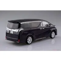 TOYOTA VELLFIRE(BURNING BLACK CRYSTAL SHINE GLASS FLAKE) Model Kit