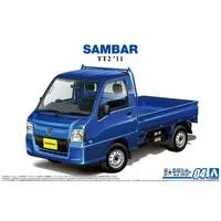 1/24 SUBARU TT2 SAMBAR TRUCK WR BLUE LIMITED '11 Model Kit