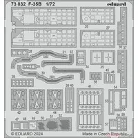 1/72 Scale Model Kit - Etching parts / Lockheed F-35 Lightning II