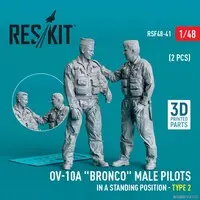 1/48 Scale Model Kit - Fighter aircraft model kits / North American Rockwell OV-10 Bronco