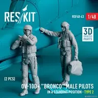 1/48 Scale Model Kit - Fighter aircraft model kits / North American Rockwell OV-10 Bronco