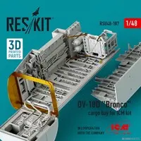 1/48 Scale Model Kit - Detail-Up Parts / North American Rockwell OV-10 Bronco