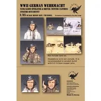 1/35 Scale Model Kit - People/Animals / Tank Crew